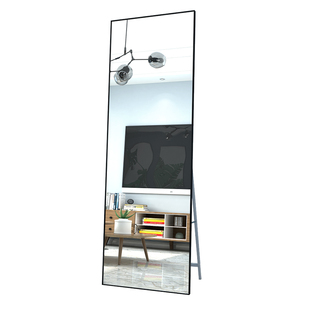 镜子全身穿衣镜落地家用壁挂贴墙女生卧室网红ins风立体大试衣镜