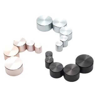 金银黑铝合金电位器金属开关旋钮机箱功放音响音量调节帽子