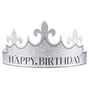 2026新款磨砂生日帽折叠帽子成人儿童生日蛋糕帽生日头饰独立包装