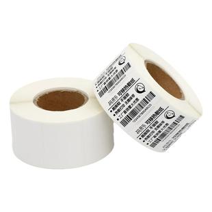 可移除三防热敏标签纸易撕不留胶撕不烂60*40 20 30 50 70 80防水防刮耐磨家具板材玻璃打印机不干胶条码贴纸