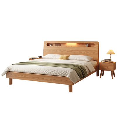 2026新款出租房家用卧室全实木床