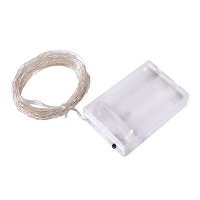 led迷你小彩灯串灯带电池铜线灯