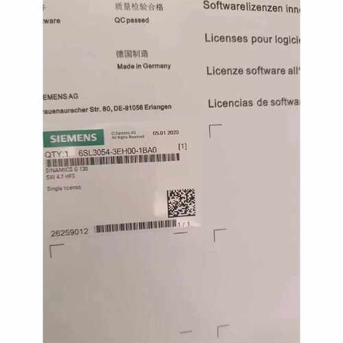 议价6SL30543EE001BA0全新原装进口卡维修