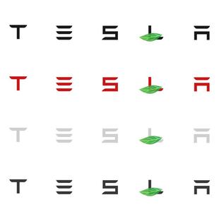 适用特斯拉Model3/Y英文字母车标黑化后备箱尾标高性能丫改装配件