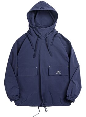 马登工装复古SMOCK甲板服卫衣