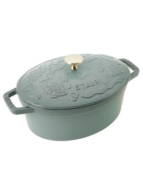 staub大师联名珐琅铸铁锅