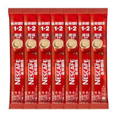 雀巢咖啡原味低糖1十2速溶三合一