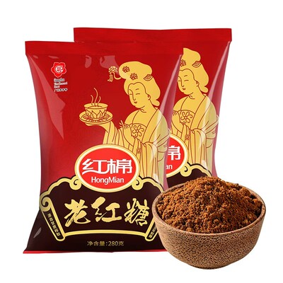 红棉老红糖粉古法甘蔗280g国标
