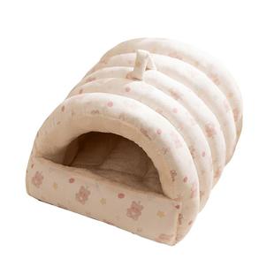 猫窝冬加厚冬季保暖猫睡袋冬日封闭式安全感寒冬防寒猫咪睡窝冬天