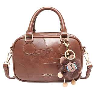 奥康手提包2026新款包包女高级质感单肩包大容量斜挎包通勤小拎包