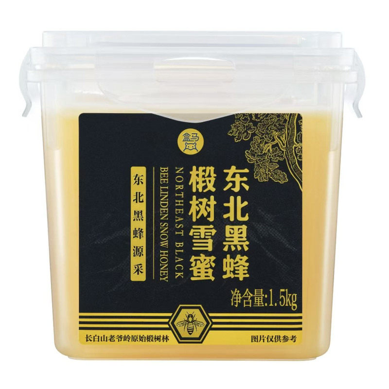 盒马代购东北黑蜂椴树雪蜜白蜜