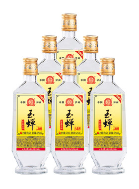 泸州玉蝉老酒大曲整箱浓香型白酒