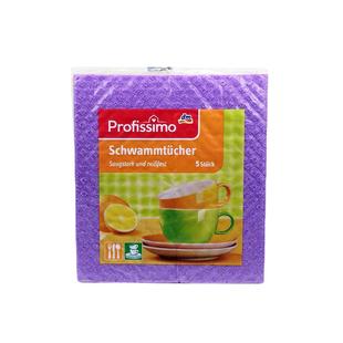 德国进口dm百洁布洗碗布厨房抹布刷碗海绵吸水不沾油不掉毛洗碗巾