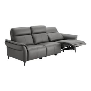 政府补贴喜临门真皮沙发客厅2025新款头层牛皮0靠墙电动沙发 牧野