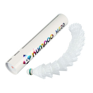 薰风羽毛球M600耐打塑料尼龙球高弹性专业防风户外训练娱乐练习球