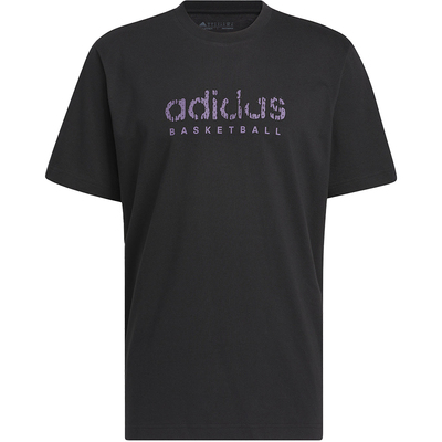 Adidas/阿迪达斯正品2024新款男士篮球印花运动短袖圆领T恤IM8514
