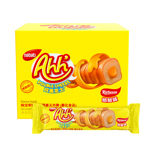 丽芝士玉米棒印尼进口纳宝帝奶酪草莓巧克力味解馋小零食休闲食品