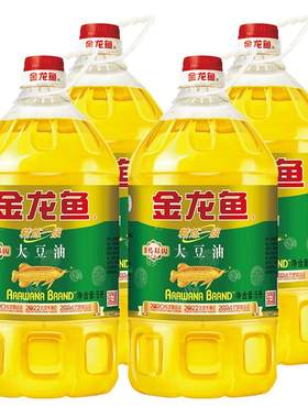 金龙鱼精炼一级大豆油5L非转基因