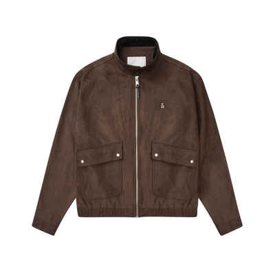 roaringwild底特律仿麂皮夹克