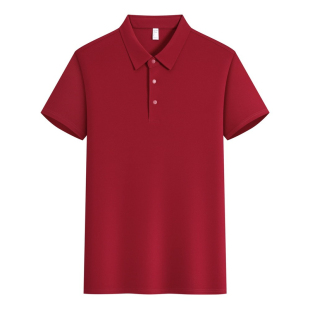 夏季男女桑蚕丝抗菌短袖POLO衫定制工作服团建印LOGO翻领商务休闲