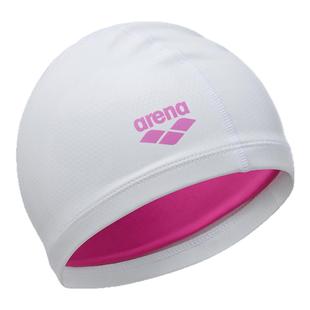 arena阿瑞娜女运动防水大头围舒适长发外胶里布泳帽
