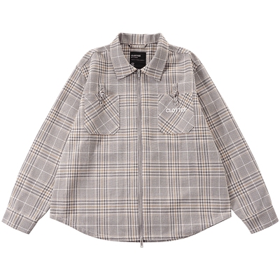 【CLOTTEE by CLOT】格纹夹克 盘扣 中式 榫卯系列 陈冠希主理