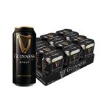 健力士黑啤9.9°P司陶特精酿世涛啤酒440ml*24听整箱批发