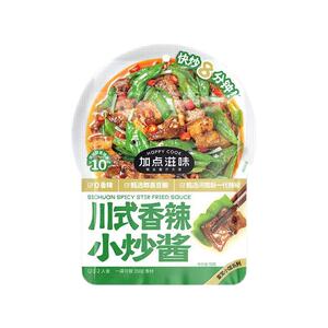 咸鲜微辣酱汁鲜浓郁加点滋味