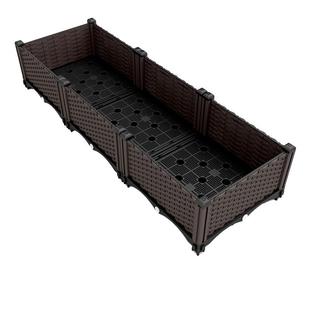 种植箱阳台种菜专用箱楼顶塑料花盆家用大号花箱长方形种菜盆庭院