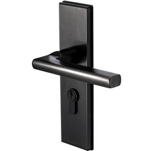 名门静音木房门锁具家用通用型卧室内卫生间厕所房间把手欧式磁吸