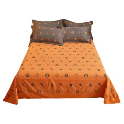 纯棉床单单件100全棉磨毛加厚