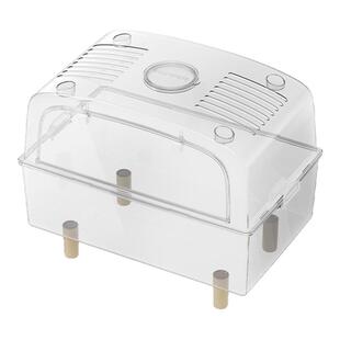 布卡星50cm透明小书包仓鼠笼子金丝熊便宜大空间豪华别墅造景用品