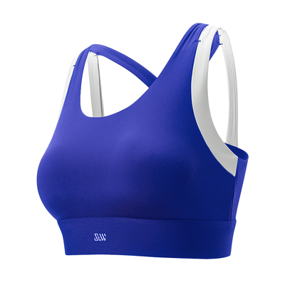 SW速惟运动内衣女中强度防震一体式健身背心交叉跑步训练美背外穿