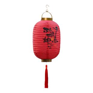 2026元宵新年春节装饰古风纸灯笼发光过年装饰灯笼喜庆布置灯笼串