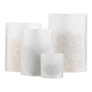 可降解牛皮纸自封袋茶叶储存密封袋食品复合自立袋塑料包装袋定制