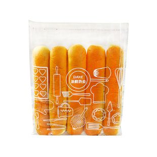 面包袋透明自封饼干蛋卷袋点心吐司袋自粘烘焙食品包装袋