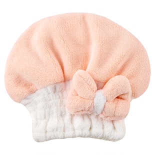 干发帽女超强吸水速干加厚新款可爱擦头发毛巾秋冬洗头珊瑚绒浴帽