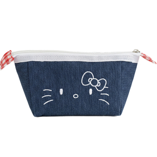 ins风猫咪高颜值笔袋女生大容量文具盒初高中学生铅笔袋文具收纳