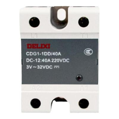 固态继电器德力西直流控交流小型