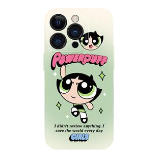 飞天小女警毛毛适用iPhone13promax手机壳苹果15卡通13一加12菲林壳nova11华为mate60小米14新款oppo软壳vivo