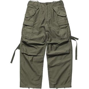 实年服工复刻M65工装裤经典复古多袋休闲长裤直筒裤纯棉作战裤男