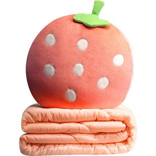 抱枕被子两用车载毯子二合一汽车靠枕办公室午睡枕头女生睡觉车用