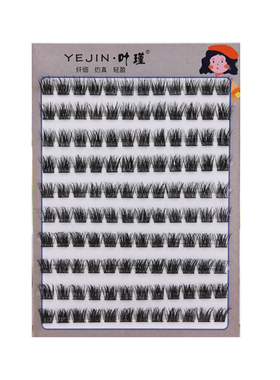 免胶3d分段假睫毛自然浓密日常妆