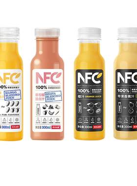 农夫山泉冷压榨300ml*8nfc橙汁