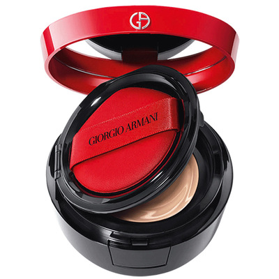 【官方正品】阿玛尼高定红气垫细腻服帖丝光肌养肤遮瑕粉底液礼物