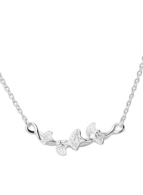 高级个性冷淡风ins礼物999纯银