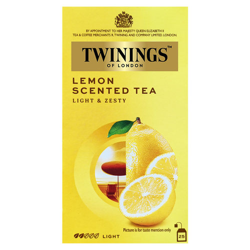 TWININGS川宁柠檬红茶沁香果味水果英式茶包袋泡茶叶办公室下午茶
