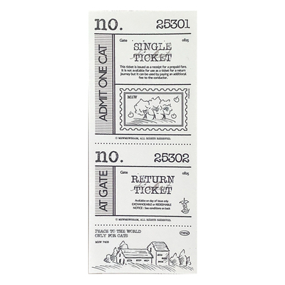 mewmewbeam复古票据风拼贴素材