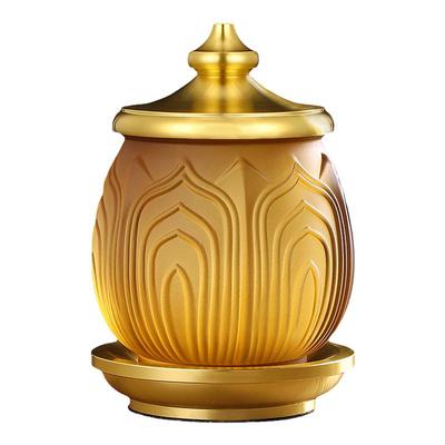 琉璃莲花圣水杯供水杯供佛杯佛前