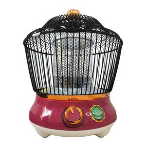鸟笼取暖器家用烤火炉办公桌下电热器速热倾倒断电无极调温碳晶盘